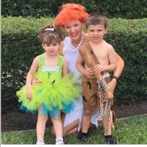 Pebbles little girl costume. Fits 6-24 months